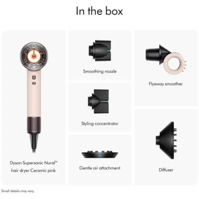 Dyson Niral Hair Dryer with SmartCare Technology – Ceramic Pink and Rose Gold